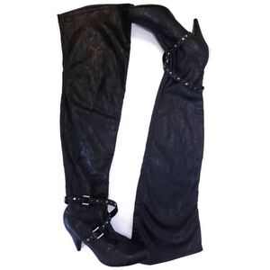 💠CHINESE LAUNDRY Over The Knee Faux Leather Boots Thigh High 5.5 Kingston